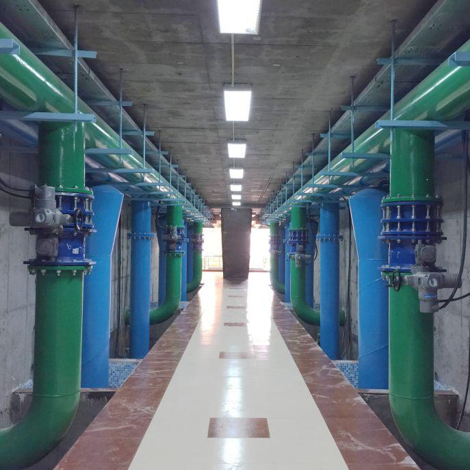 خطوط نصب شده اکچویتور برقی auma